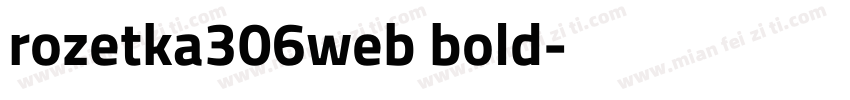 rozetka306web bold字体转换